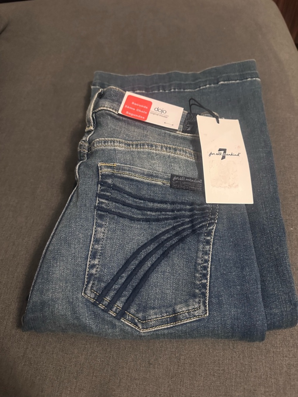 Women’s jeans  DOJO 7 for all mankind 27X34 - Picture 6 of 6